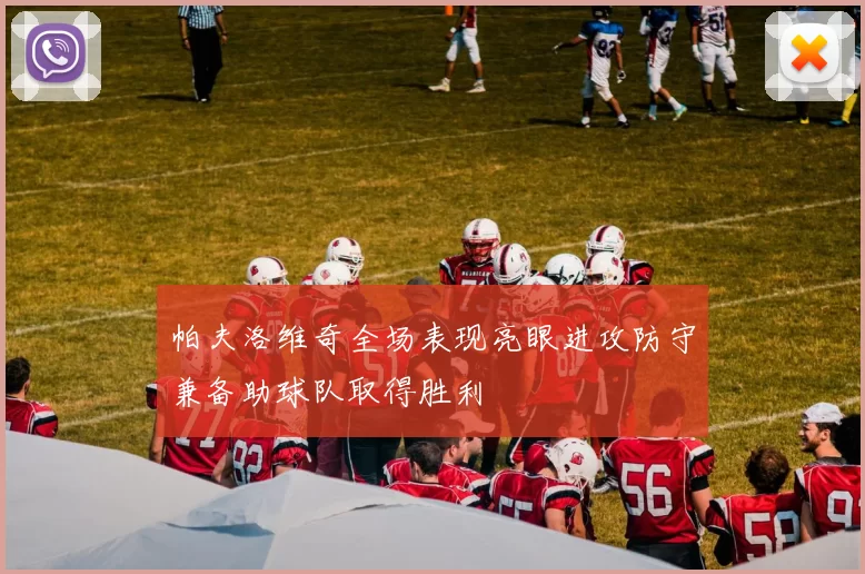 帕夫洛维奇全场表现亮眼进攻防守兼备助球队取得胜利